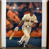 A03. Red Sox player by Jeffrey Rubin. 43” x 59”  